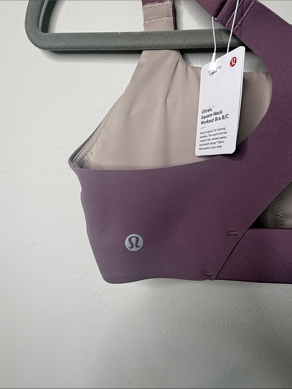 Lululemon Ultralu Square Neck Workout Bra B/C - Picture 3 of 6